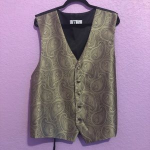 Gold and Black Men’s Vest